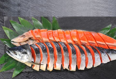 熟成紅鮭姿切身 B-85004