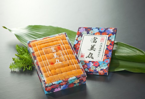 ＜12月21日決済分まで年内配送＞天然蝦夷バフンウニ(黄色)約250g×1折(化粧箱柄入) D-92001