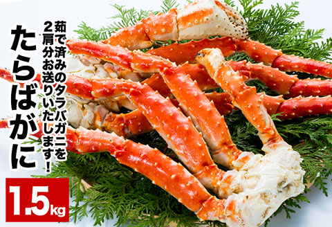 たらばがにの脚 2肩(計1.5kg) C-25021