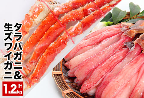 タラバガニ&生ズワイガニAセット F-25006