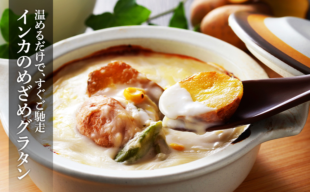 インカのめざめ グラタン ×5個 【 札幌 バルナバフーズ 】 インカ いも 芋 じゃがいも ジャガイモ 北海道 千歳 バルナバ