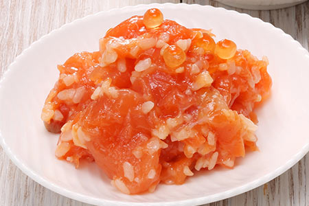 佐藤水産 ご飯のおとも3種 2.鮭ルイベ・石狩味・えび塩辛