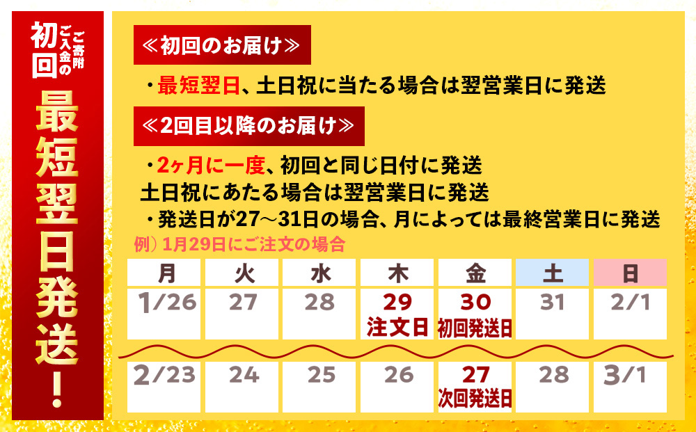 【定期便6回・隔月】キリン淡麗 グリーンラベル 350ml 2ケース（48本）＜北海道千歳工場産＞