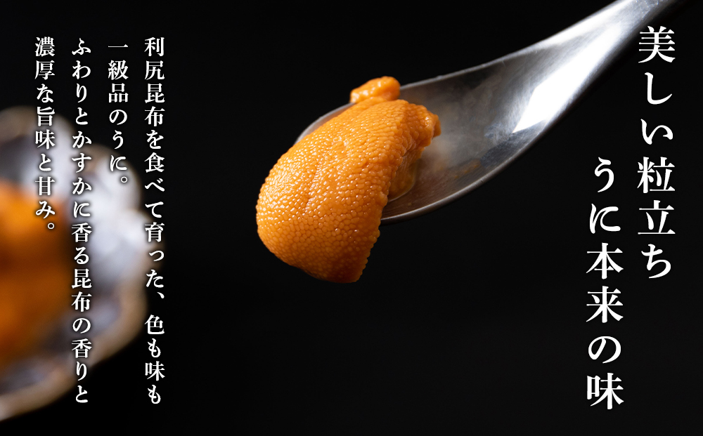 【2026年6月より発送】赤利尻　生うに　花塩水「煌」