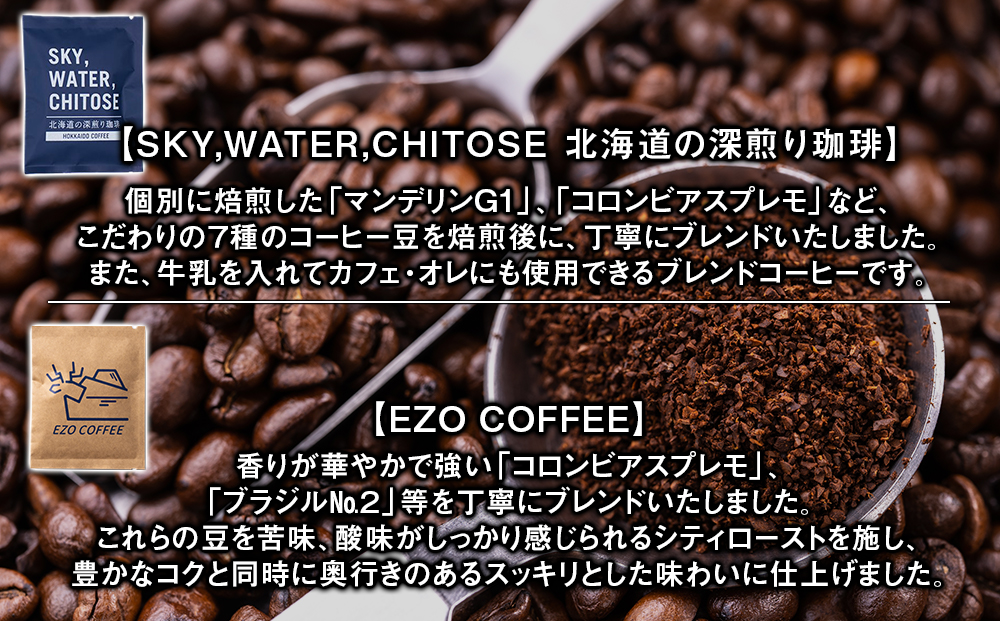 千歳の珈琲 ドリップタイプ 飲み比べセット 合計10個