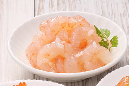 佐藤水産 ご飯のおとも3種 2.鮭ルイベ・石狩味・えび塩辛