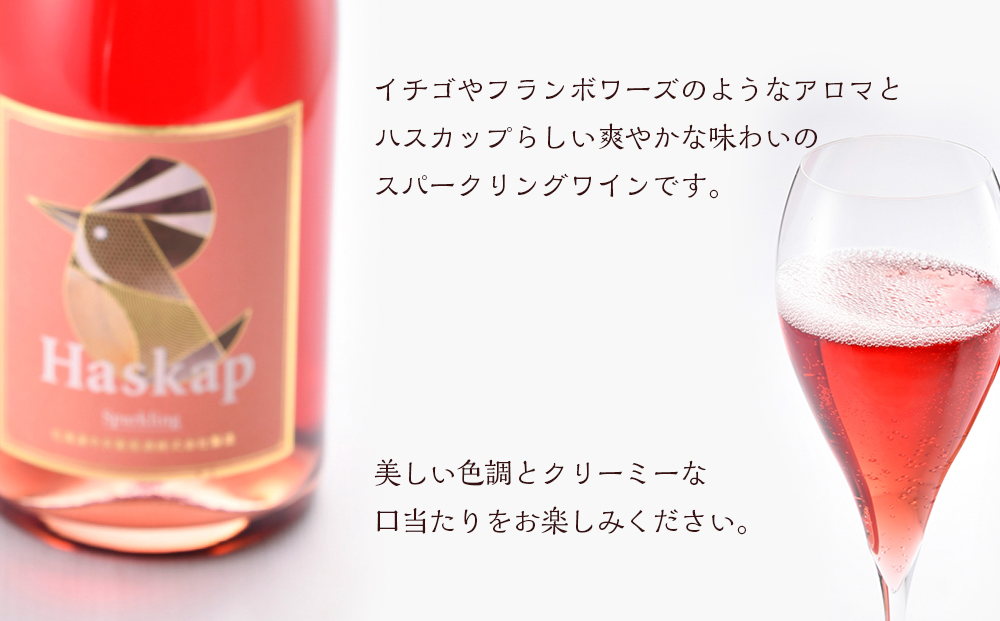 千歳ワイナリー ハスカップスパークリング750ml×1本