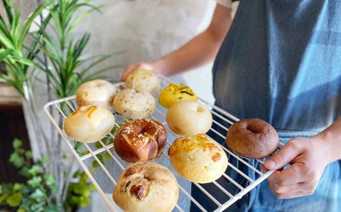 ～北海道産小麦100％使用～ パリむぎゅベーグル 10個セット