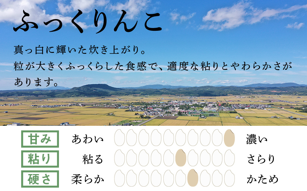 《令和7年産 新米》北海道産ふっくりんこ 5kg(通常パック5kg×1袋)