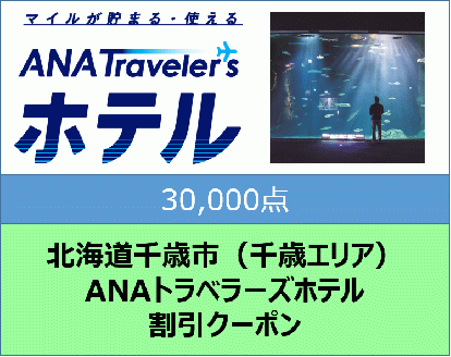 北海道千歳市(千歳エリア)ANAトラベラーズホテル割引クーポン（30,000点分）