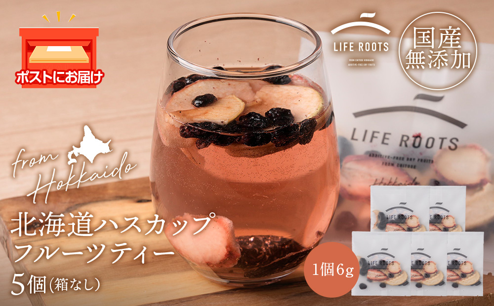 北海道産ハスカップフルーツティー5個セット