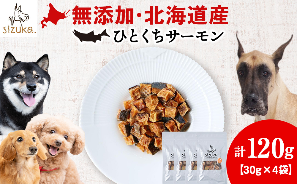 ひとくちサーモン 30g×4袋