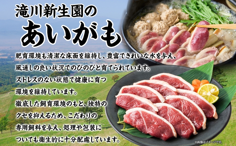 合鴨ももスライスセット 180g×4パック 北海道 カモ かも 鴨肉 カモ肉 もも肉