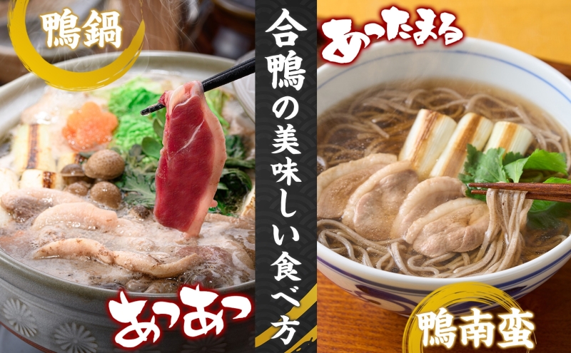 合鴨ももスライスセット 180g×4パック 北海道 カモ かも 鴨肉 カモ肉 もも肉