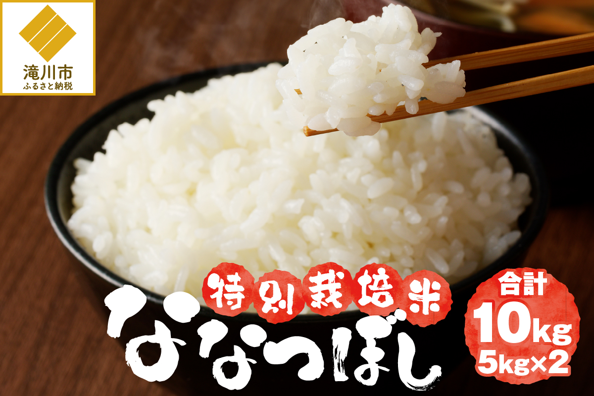 新米【先行受付】令和7年産特別栽培ななつぼし 5kg×2