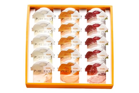 北海道果実ゼリーセット (夕張メロン・洋なし・ぶどう) 各5個入 [ホリ 北海道 砂川市 12260371] フルーツ ゼリー 詰め合わせ