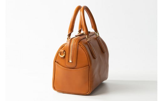 SOMES バッグ 2WAY ミニボストン エリン （ブラウン） ER-53 [ソメスサドル 北海道 砂川市 12260550] ソメス ボストンバッグ ハンドバッグ ショルダー レディース 革 革製品 革鞄 鞄 かばん レザー 小さめ 斜めがけ 肩掛け ブラウン