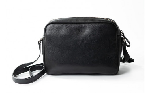 SOMES ショルダーバッグ キャバレッティ （ブラック） CI-02 [ソメスサドル 北海道 砂川市 12260565] ソメス バッグ ショルダー 斜めがけ メンズ レディース 本革 革 革製品 革鞄 革バッグ 鞄 かばん レザー コンパクト ブラック