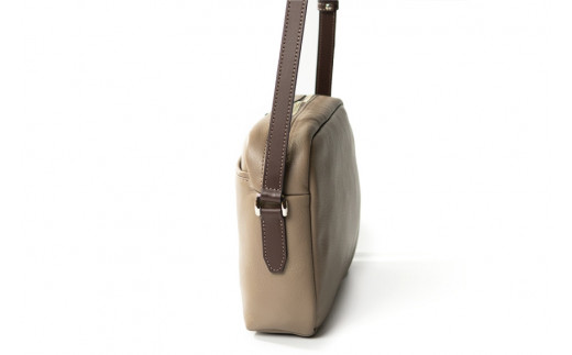 SOMES ショルダーバッグ キャバレッティ （グレージュ） CI-02 [ソメスサドル 北海道 砂川市 12260566] ソメス バッグ ショルダー 斜めがけ メンズ レディース 本革 革 革製品 革鞄 革バッグ 鞄 かばん レザー コンパクト グレージュ