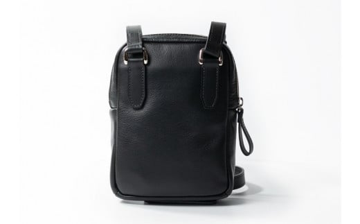 SOMES ショルダー ポーチ キャバレッティ （ブラック） CI-03 [ソメスサドル 北海道 砂川市 12260567] ソメス バッグ ショルダー ショルダーバッグ 斜めがけ メンズ レディース 本革 革 革製品 革バッグ レザー 黒 ブラック