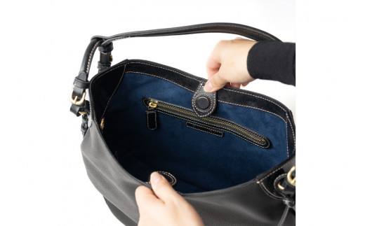 SOMES バッグ レディース イルザ IL-45 ショルダーM（ブラック）[ソメスサドル株式会社 北海道 砂川市 12260611-bk] ソメス 本革 ショルダーバッグ カバン 鞄 革鞄 レザー 革 革製品 肩掛け ブラック