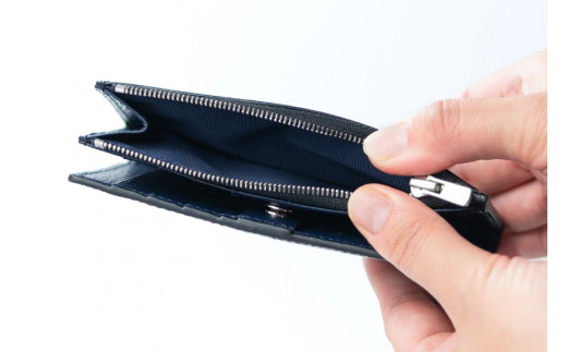 SOMES 財布 メンズ OF-07 フラグメントケース (ブラック) [ソメスサドル株式会社 北海道 砂川市 12260648-a] ソメス サイフ さいふ 本革 革 レザー 革製品 二つ折り カード カード入れ スマート 薄い 薄型 薄 コンパクト 黒 ブラック