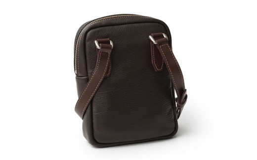 SOMES ショルダー ポーチ キャバレッティ （チョコブラウン） CI-03 [ソメスサドル 北海道 砂川市 12260670] ソメス バッグ ショルダー ショルダーバッグ 斜めがけ メンズ レディース 本革 革 革製品 革バッグ レザー チョコブラウン