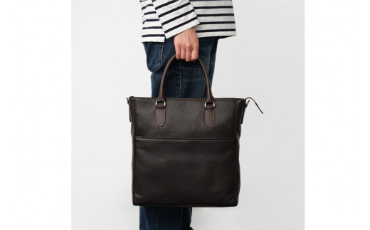 SOMES トートバッグ キャバレッティ （チョコブラウン） CI-01 [ソメスサドル 北海道 砂川市 12260672] ソメス バッグ メンズ レディース 本革 革 革製品 鞄 かばん レザー トート 肩掛け 斜めがけ チョコブラウン