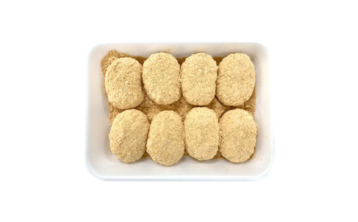 おはぎ 冷凍 よしかわの北海道おはぎ きなこ 8個入 6セット 計48個 [吉川食品 北海道 砂川市 12260708] お菓子 和菓子 業務用