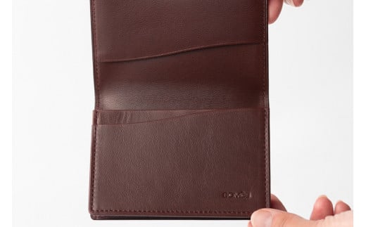 SOMES 名刺入れ (ダークブラウン) HV-23 [ソメスサドル 北海道 砂川市 12260725-b] ソメス カードケース カード メンズ レディース 本革 革 革製品 シンプル コードバン 馬革 ダークブラウン