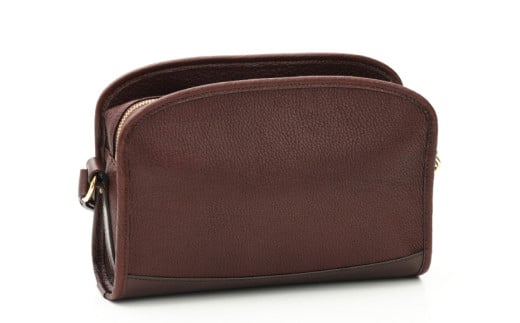 SOMES ショルダーバッグ （ブラウン）RE-32 [ソメスサドル 北海道 砂川市 12260752-b] ソメス レディース 本革 革 革製品 革鞄 革バッグ 鞄 かばん レザー 斜めがけバッグ 斜めがけ ブラウン