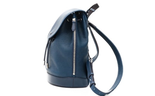 SOMES バックパック （ブルー）RE-37 [ソメスサドル 北海道 砂川市 12260753-a] ソメス リュック リュックサック レディース レザー 本革 革 革製品 革鞄 革バッグ 鞄 かばん ブルー