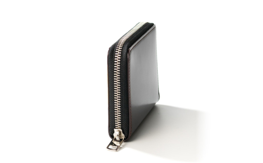 SOMES 財布 ラウンド 札入れ （ブラウン）DM-09 [ソメスサドル 北海道 砂川市 12260761-a] ソメス 革財布 財布 メンズ レディース 本革 革 革製品 レザー 二つ折り 二つ折 ウォレット サイフ さいふ ブラウン