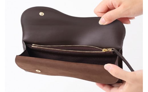 SOMES　SA-11　長財布　（ダークブラウン）[12260304]