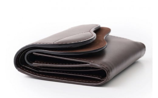 SOMES　SA-15　三つ折り財布　（ダークブラウン）[12260306]