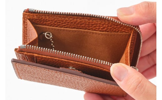 SOMES GL-04 パス＆コインケース ブラウン  [ソメスサドル 北海道 砂川市 12260314]  ギャロップ ソメス バッグ メンズ レディース 牛皮 本革 革 革製品 レザー コインケース パスケース 財布 ブラウン