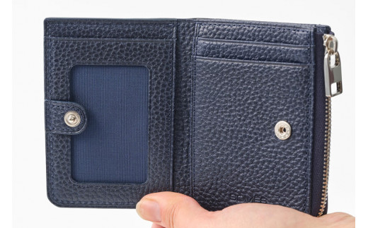 SOMES GL-04 パス＆コインケース ネイビー  [ソメスサドル 北海道 砂川市 12260315] ギャロップ ソメス バッグ メンズ レディース 牛皮 本革 革 革製品 レザー コインケース パスケース 財布 ネイビー