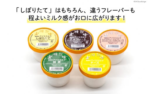 【牧場直送】 アイス 120ml ×5種 計5個 食べ比べ [岩瀬牧場 北海道 砂川市 12260519] ジェラート アイスクリーム スイーツ デザート スウィーツ おやつ