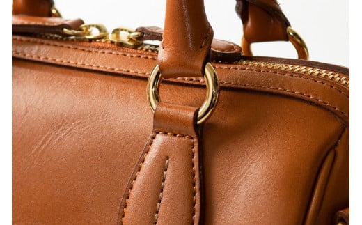 SOMES バッグ 2WAY ミニボストン エリン （ブラウン） ER-53 [ソメスサドル 北海道 砂川市 12260550] ソメス ボストンバッグ ハンドバッグ ショルダー レディース 革 革製品 革鞄 鞄 かばん レザー 小さめ 斜めがけ 肩掛け ブラウン