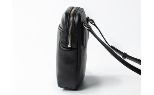 SOMES ショルダー ポーチ キャバレッティ （ブラック） CI-03 [ソメスサドル 北海道 砂川市 12260567] ソメス バッグ ショルダー ショルダーバッグ 斜めがけ メンズ レディース 本革 革 革製品 革バッグ レザー 黒 ブラック