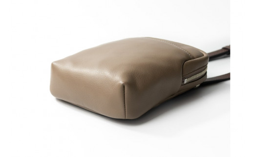 SOMES ショルダー ポーチ キャバレッティ （グレージュ） CI-03 [ソメスサドル 北海道 砂川市 12260568] ソメス バッグ ショルダー ショルダーバッグ 斜めがけ メンズ レディース 本革 革 革製品 革バッグ レザー グレージュ