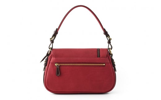 SOMES バッグ レディース イルザ IL-46 2way サドルショルダー（ワイン） [ソメスサドル株式会社 北海道 砂川市 12260610-wi] ソメス 本革 ショルダーバッグ カバン 鞄 革鞄 レザー 革 革製品 肩掛け ブラウン