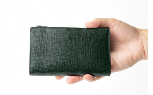 SOMES 財布 メンズ OF-07 フラグメントケース (ダークグリーン) [ソメスサドル株式会社 北海道 砂川市 12260648-b] ソメス サイフ さいふ 本革 革 レザー 革製品 二つ折り カード カード入れ 薄い 薄型 薄 コンパクト ダークグリーン