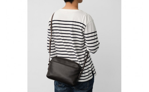 SOMES ショルダーバッグ キャバレッティ （チョコブラウン） CI-02 [ソメスサドル 北海道 砂川市 12260671] ソメス バッグ ショルダー 斜めがけ メンズ レディース 本革 革 革製品 革鞄 革バッグ 鞄 かばん レザー コンパクト チョコブラウン