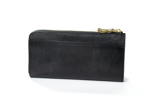 SOMES 長財布 LF束入れ (ブラック) WF-22 [ソメスサドル 北海道 砂川市 12260675-a] ソメス 財布 ウォレット さいふ サイフ メンズ レディース 本革 革 革製品 革財布 レザー ファスナー 黒 ブラック