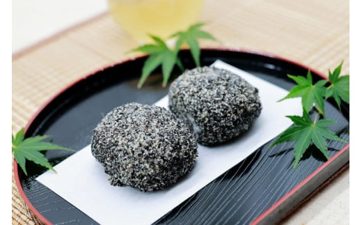 おはぎ 冷凍 よしかわの北海道おはぎ ごま 8個入 6セット 計48個 [吉川食品 北海道 砂川市 12260709] お菓子 和菓子 業務用