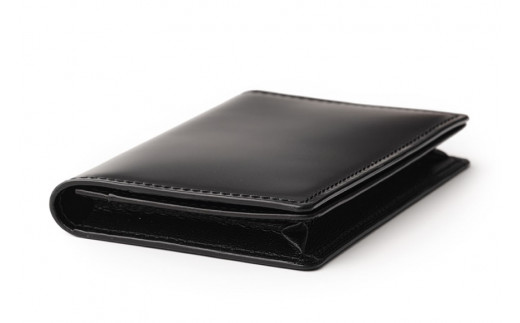 SOMES 名刺入れ (ブラック) HV-23 [ソメスサドル 北海道 砂川市 12260725-a] ソメス カードケース カード メンズ レディース 本革 革 革製品 シンプル コードバン 馬革 黒 ブラック