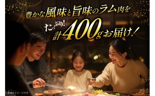 ラム肉 冷凍 ラムジンギスカン 200g 2パック 計400g [焼肉銀座園 北海道 砂川市 12260734-a] 羊肉 羊 肉 小分け 焼肉 焼き肉 やきにく