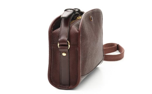 SOMES ショルダーバッグ （ブラウン）RE-32 [ソメスサドル 北海道 砂川市 12260752-b] ソメス レディース 本革 革 革製品 革鞄 革バッグ 鞄 かばん レザー 斜めがけバッグ 斜めがけ ブラウン