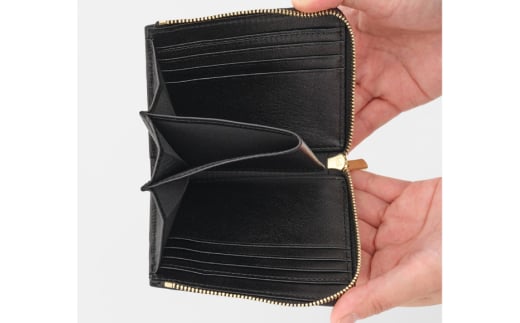 SOMES 財布 ミニウォレット （ブラック）HE-05 [ソメスサドル 北海道 砂川市 12260811-b] ソメス さいふ サイフ ウォレット ミニ 革財布 本革 革 革製品 レザー somes saddle